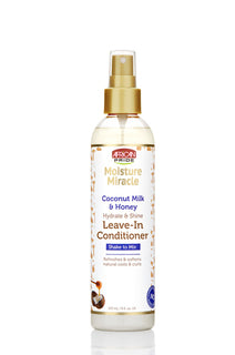 AFRICAN PRIDE Moisture Miracle Coconut Milk&Honey Leave In Conditioner