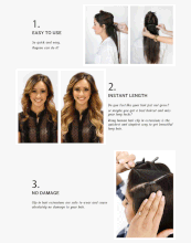 Load image into Gallery viewer, Human Hair Silky Clip ON (7 pscs)
