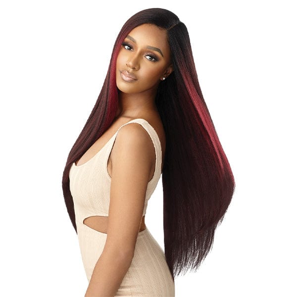 Outre Synthetic Swiss HD Lace Front Wig - NATURAL YAKI 30